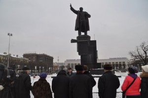 Kranogvardeysky_&_Kalininsky_districts_of_St.-Petersburg_city-Russia-In_Conmemoration_of_Lenin-21.01.2014