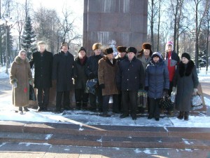 Podolsk_city-Russia-In_Conmemoration_of_Lenin-21.01.2014